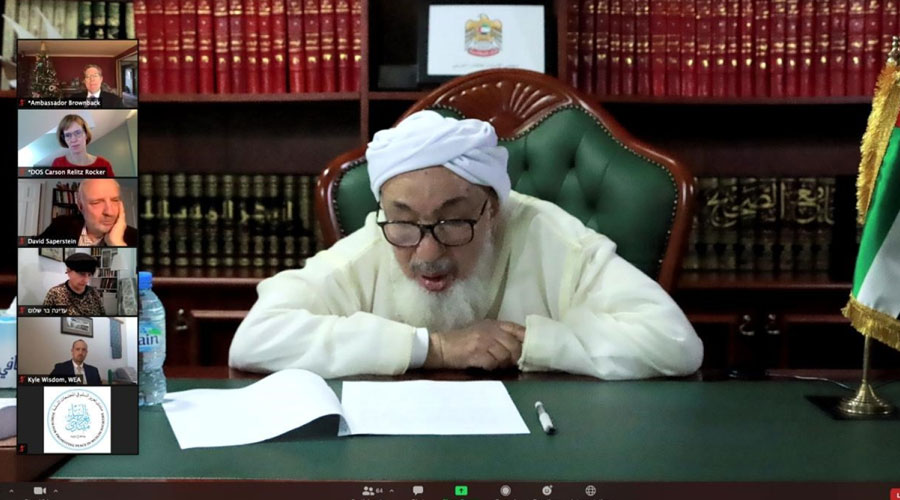 ابن بيه: الإيمان بالمشتركات الإنسانية يزيل سوء الفهم