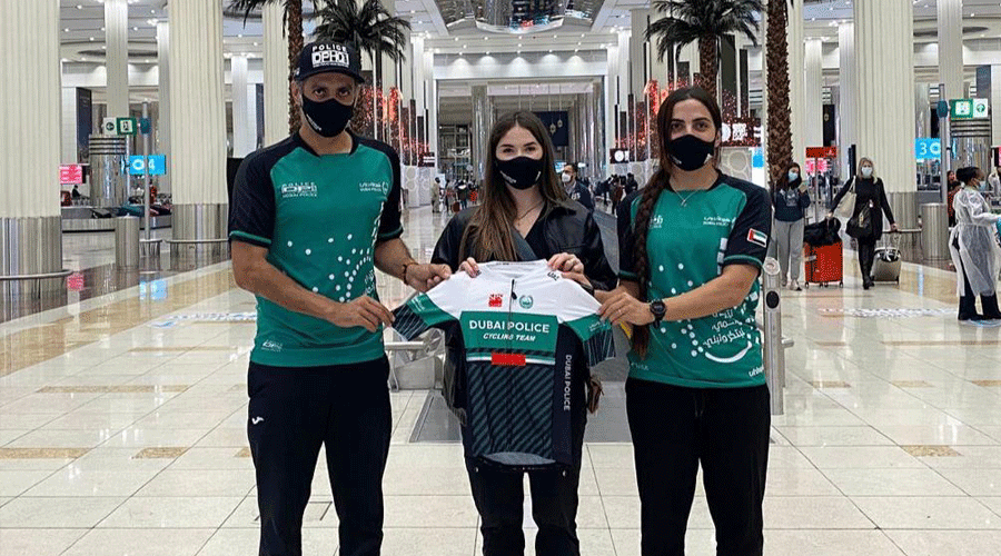 فريق شرطة دبي للدراجات الهوائية للسيدات يضم بطلة إيطاليا