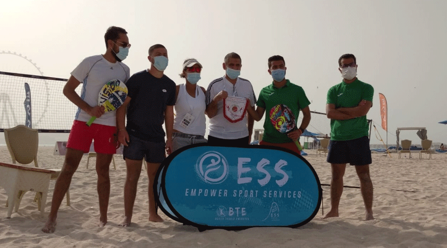 ختام رائع لبطولة دبي الدولية للتنس الشاطئية