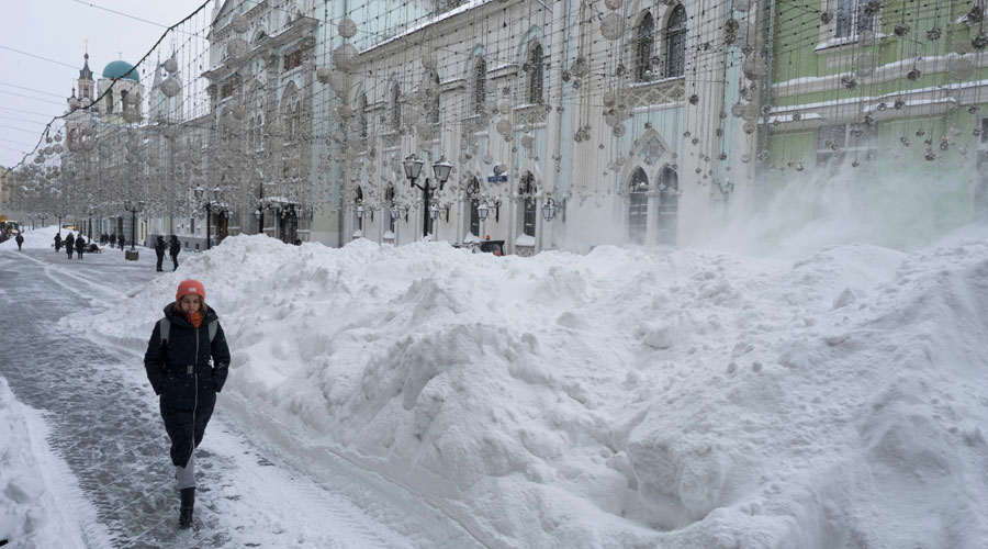 العاصمة الروسية تتجمد بـ15 درجة تحت الصفر