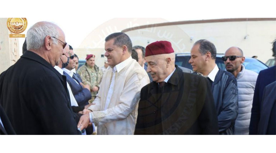 الدبيبة يبحث مع عقيلة صالح تشكيل الحكومة الليبية الجديدة