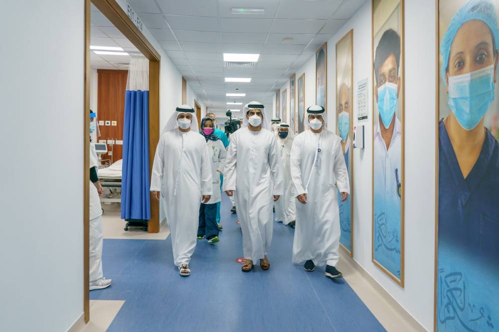 سالم بن عبد الرحمن يفتتح المستشفى