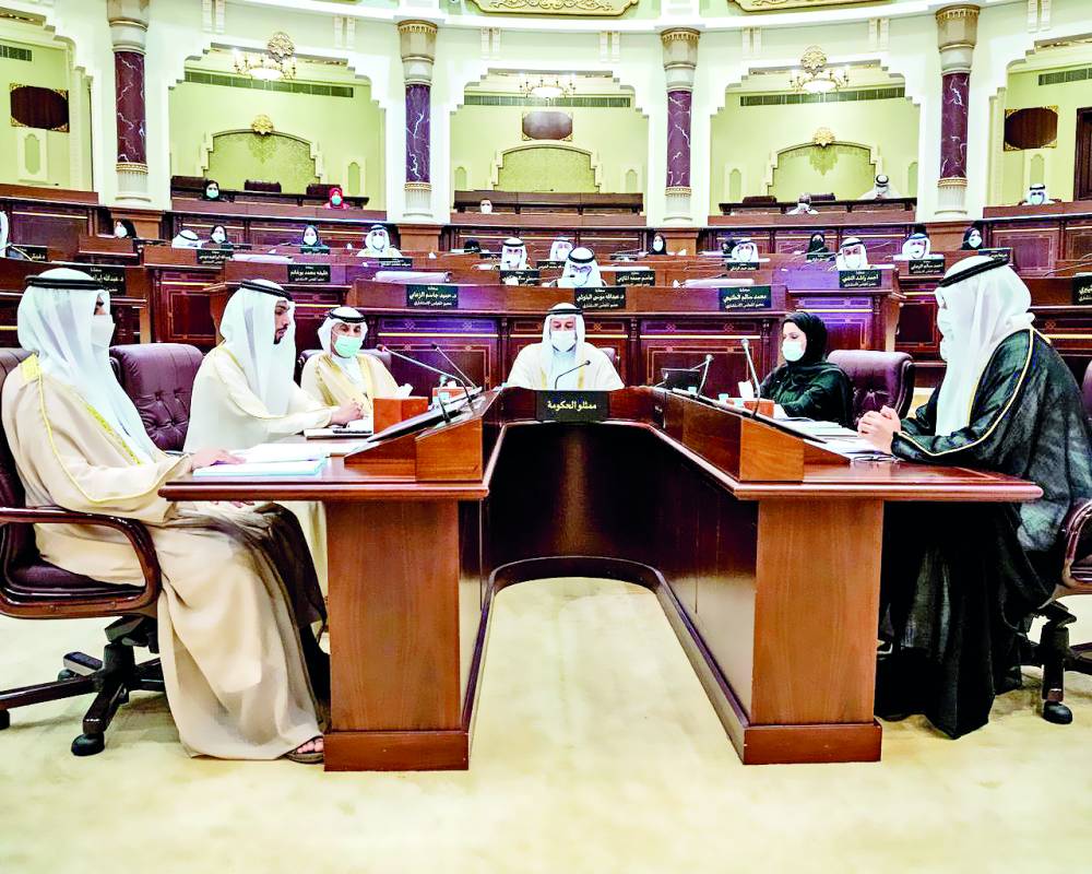 ممثلو الحكومة وأعضاء المجلس الاستشاري