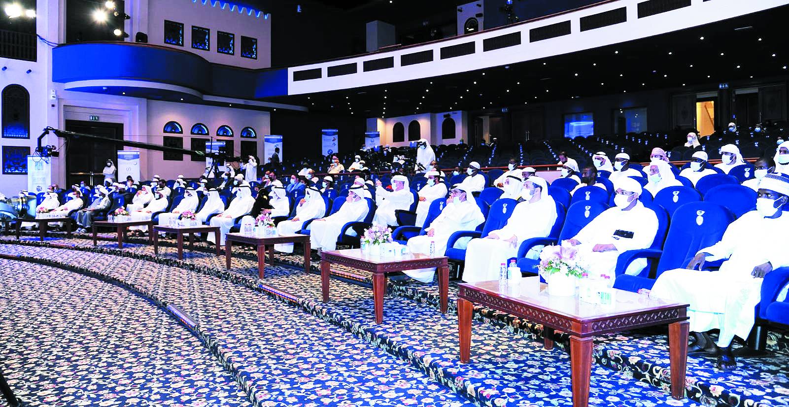 سعيد بن حمدان بن راشد خلال حضوره بدء الفعاليات 