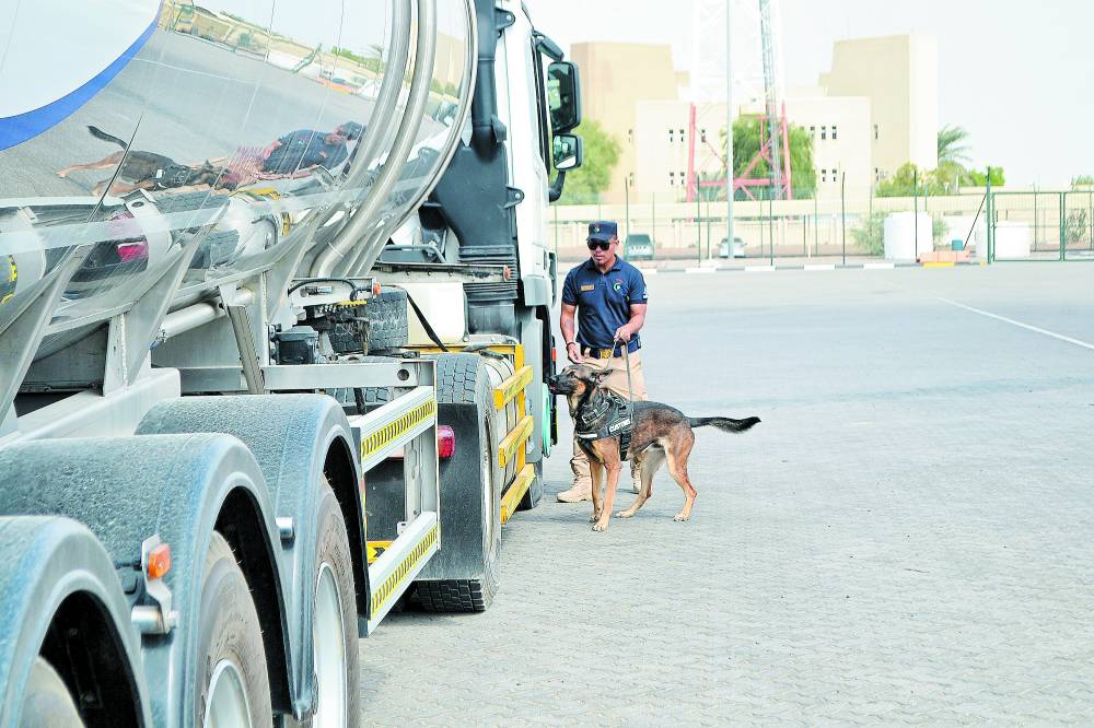 خلال تنفيذ إحدى المهام التفتيشية
