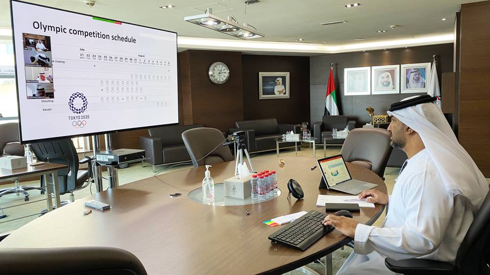 اجتماع اللجنة الفنية استعداداً لأولمبياد طوكيو