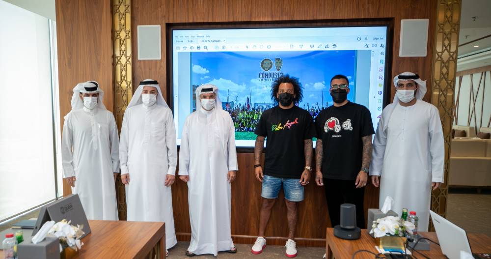 مارسيلو يناقش تفاصيل مشاريعه المستقبلية في دبي مع مجلس دبي الرياضي