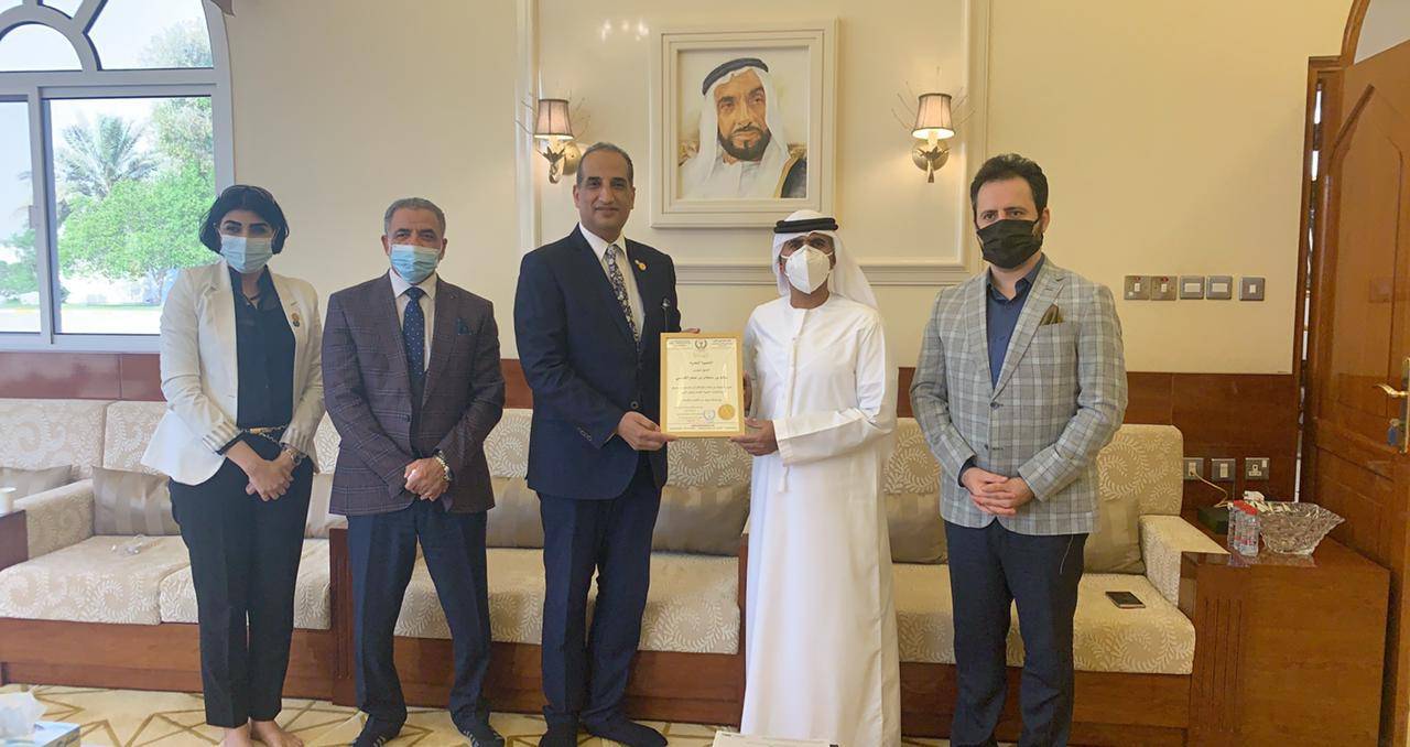  منح العضوية الفخرية إلى سالم بن سلطان 