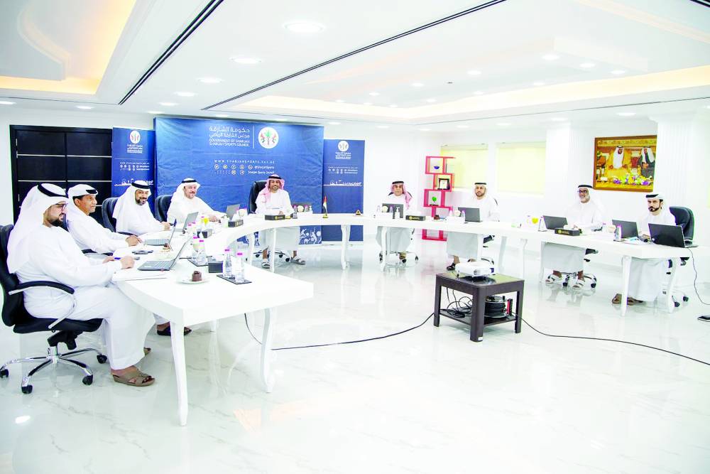 عيسى هلال يترأس اجتماع مجلس الشارقة الرياضي