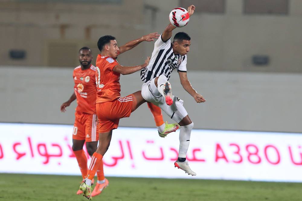 مباراة عجمان والجزيرة دوري أدنوك للمحترفين ملعب عجمان تصوير يوسف الامير