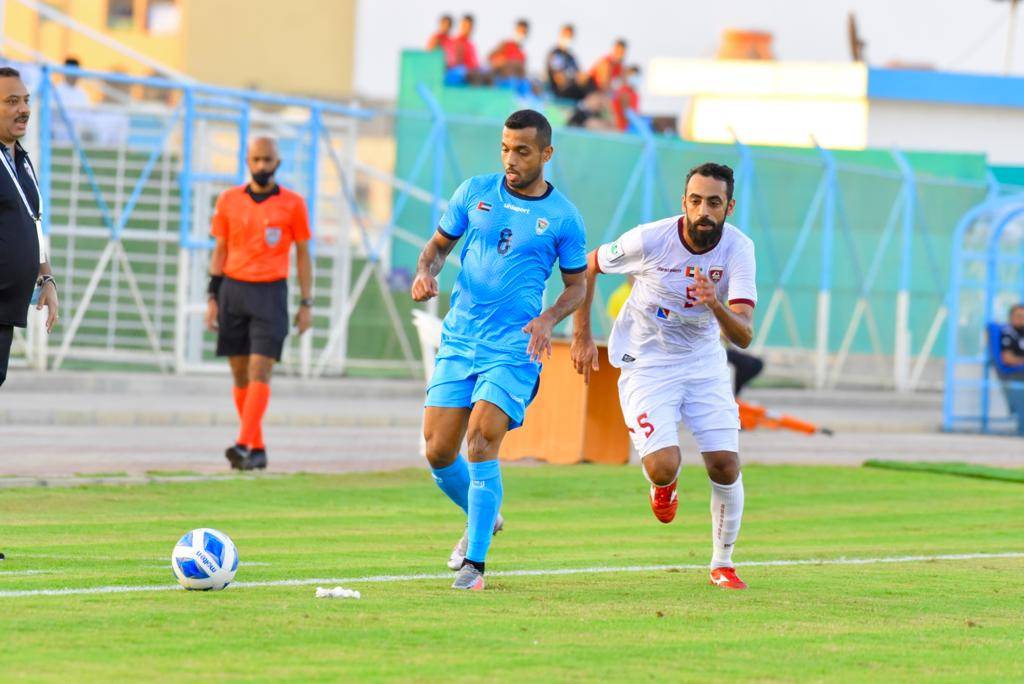 من لقاء الحمرية ودبا الفجيرة في الموسم الماضي