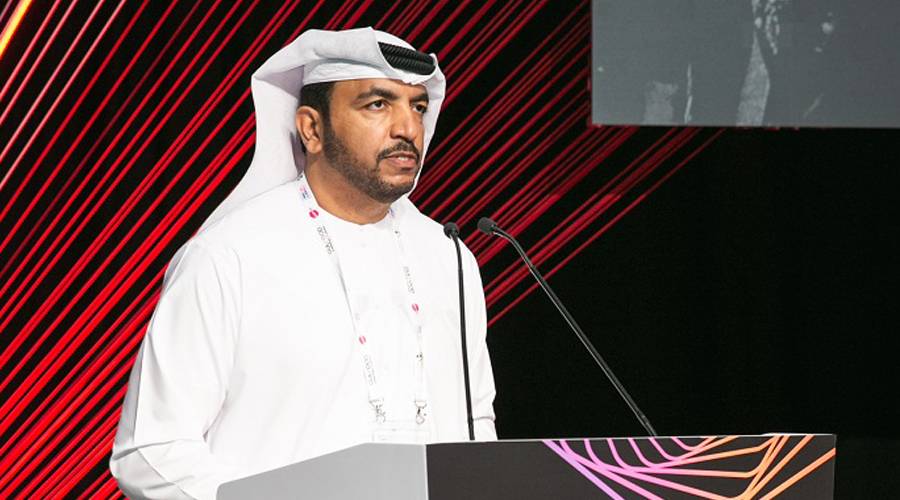 عمر السويدي متحدثاً في افتتاح قمة تكنولوجيا الأغذية 