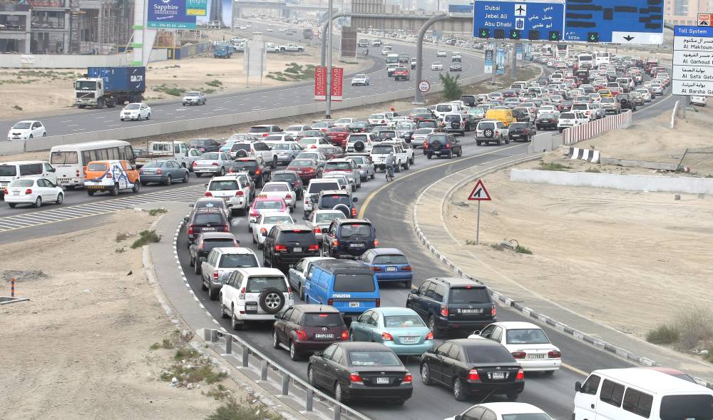 شارع الاتحاد ازدحام مروري