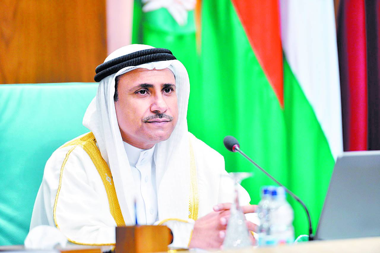 العسومي رئيس البرلمان العربي
