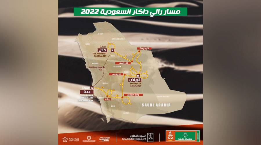 انطلاق رالي داكار السعودية من حائل