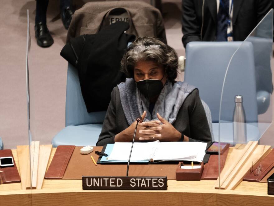 السفيرة الأمريكية لدى الأمم المتحدة ليندا توماس جرينفيلد