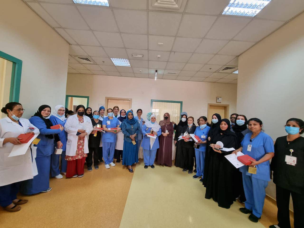 خلال حفل التكريم 