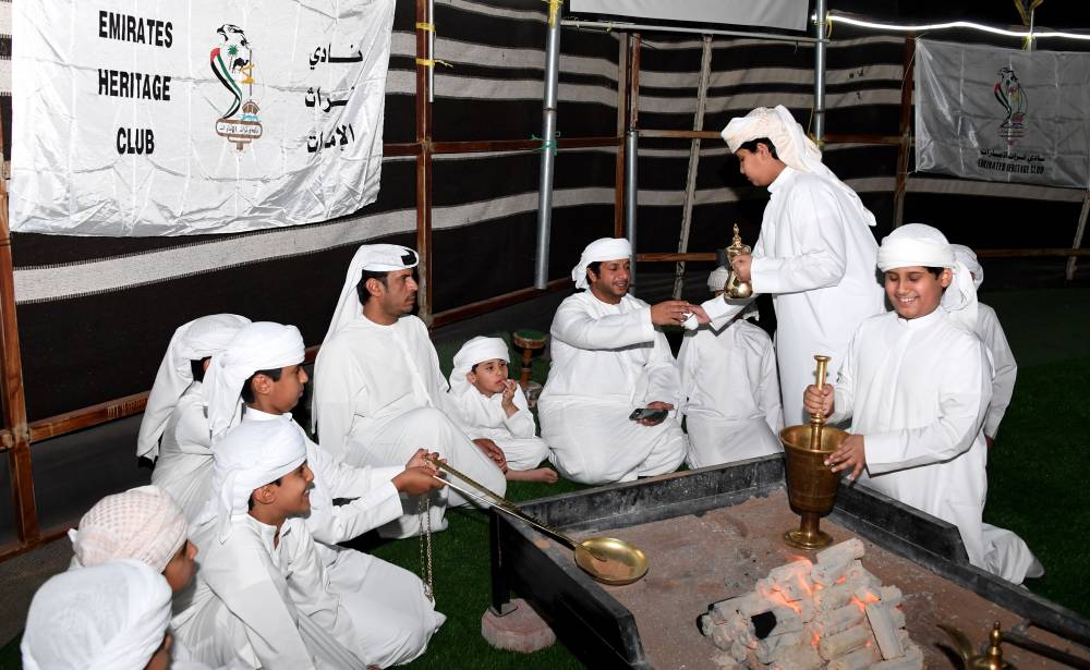 جانب من فعالية تراثية 