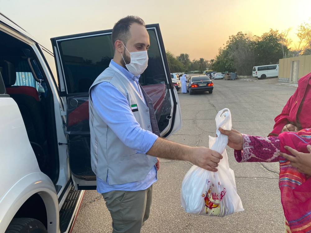 مبادرة فريق الوطن التطوعي في مدينة العين خلال شهر رمضان المبارك