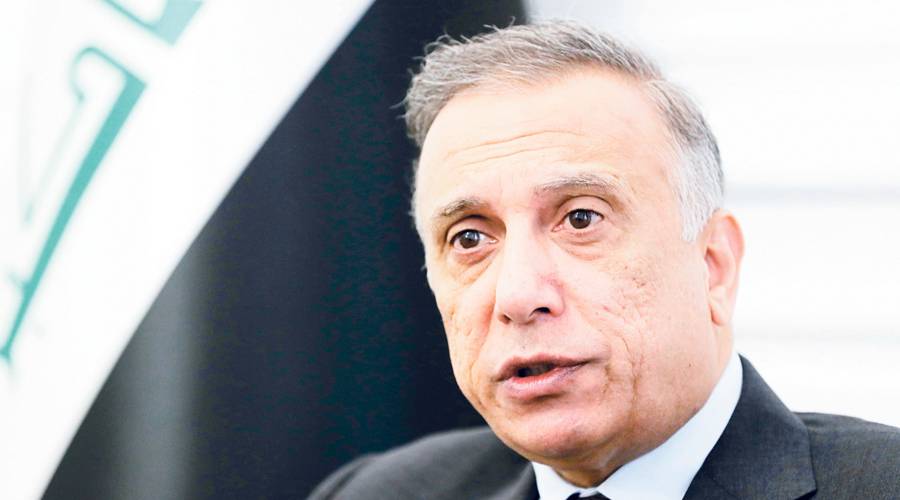  مصطفى الكاظمي 
