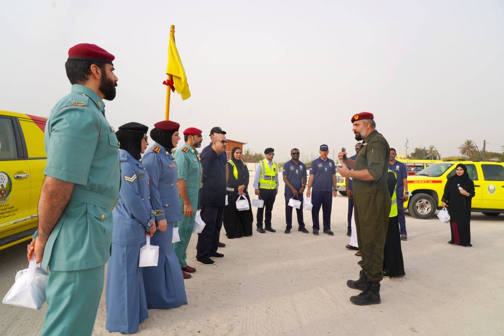 خلال الزيارات لشواطئ الشارقة