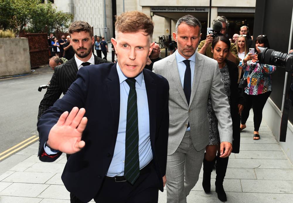 تفاصيل جديدة في محاكمة نجم بريطانيا.. جيجز لاحق خطيبته السابقة كالمجنون