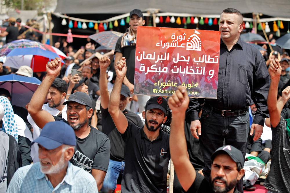 الصدر يطالب بإخلاء العراق من المحاصصة والتبعية والفساد