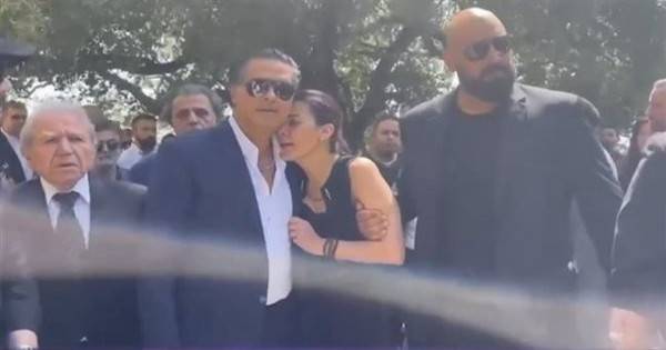 فيديو | أجواء حزينة وانهيار المشيعين في جنازة جورج الراسي