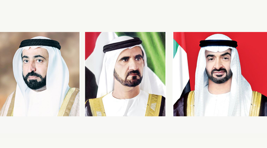 رئيس الدولة ونائبه وسلطان والحكام يعزّون تشارلز