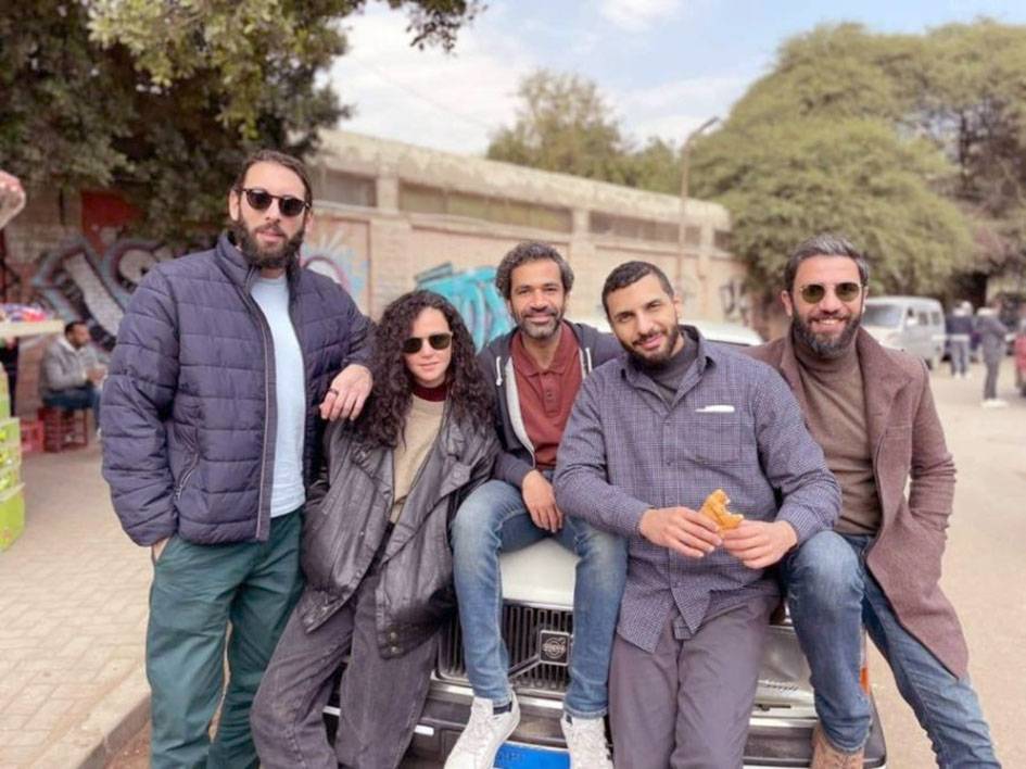 أبطال مسلسل ريڤو اثناء التصوير