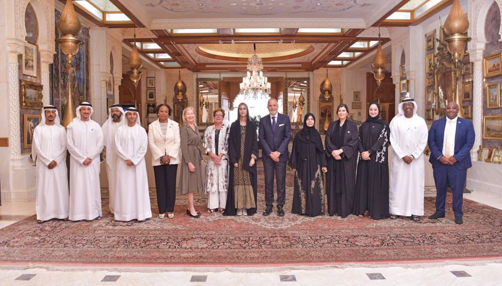 الحضور خلال الزيارة 