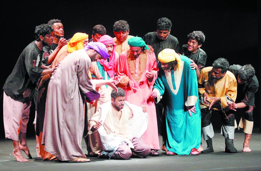 مشهد من مسرحية «شيطان البحر»