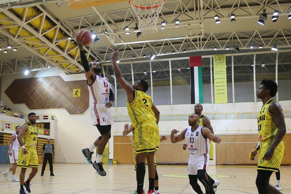 سلة الوصل والشارقة - دوري الرجال تصوير يوسف الامير