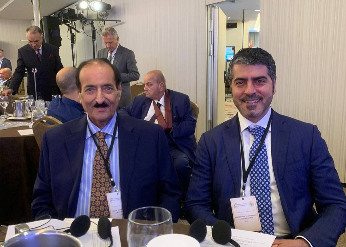 وفد غرفة عجمان المشارك في المنتدى الاقتصادي العربي ـ اليوناني