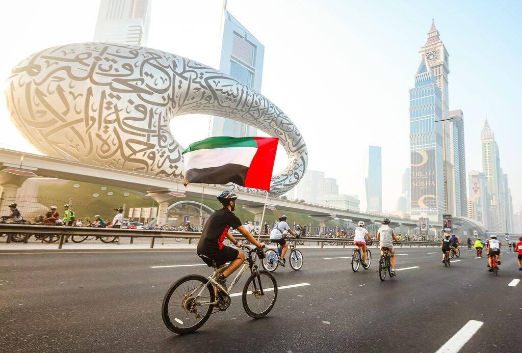 من تحدي الدراجات في النسخة الماضية