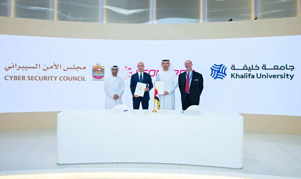 المشاركون من جامعة خليفة و«ليوناردو»