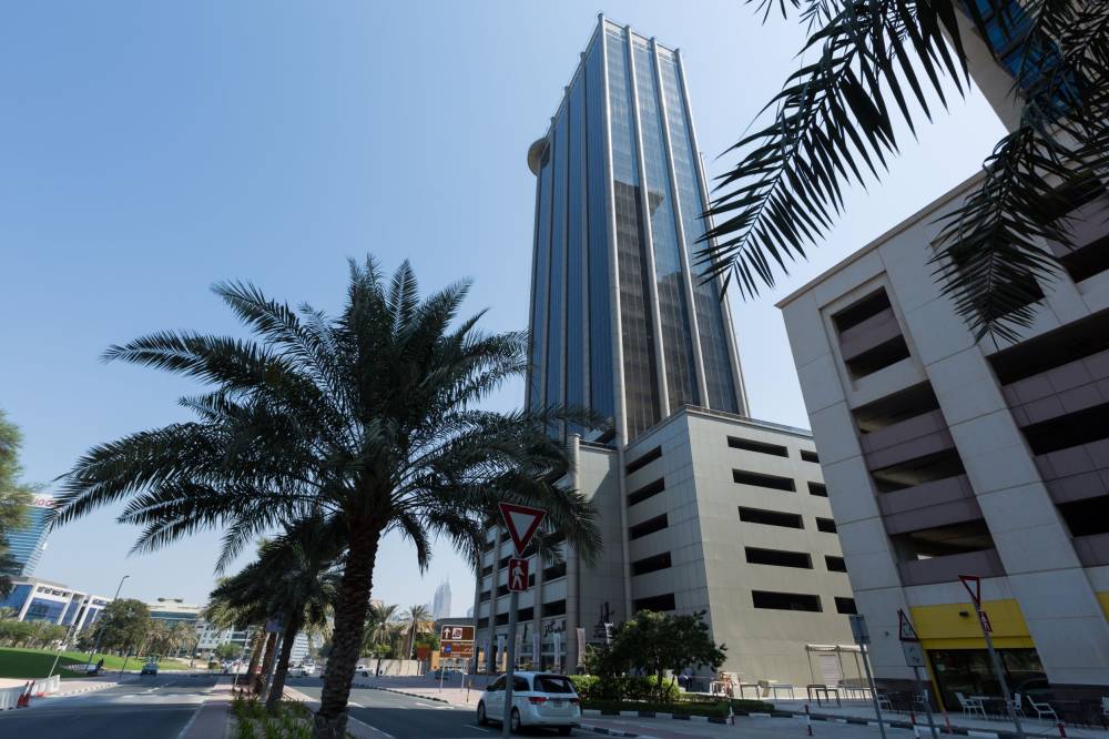 برج الثريا التابع للشركة في مدينة دبي للإعلام