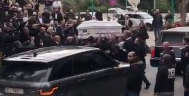 تشييع جثمان نجل جورج وسوف على أنغام يوم الوداع