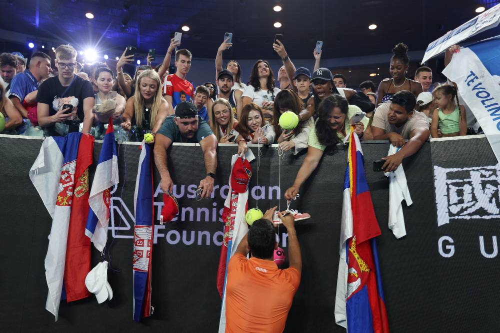 ديوكوفيتش يتصالح مع أستراليا