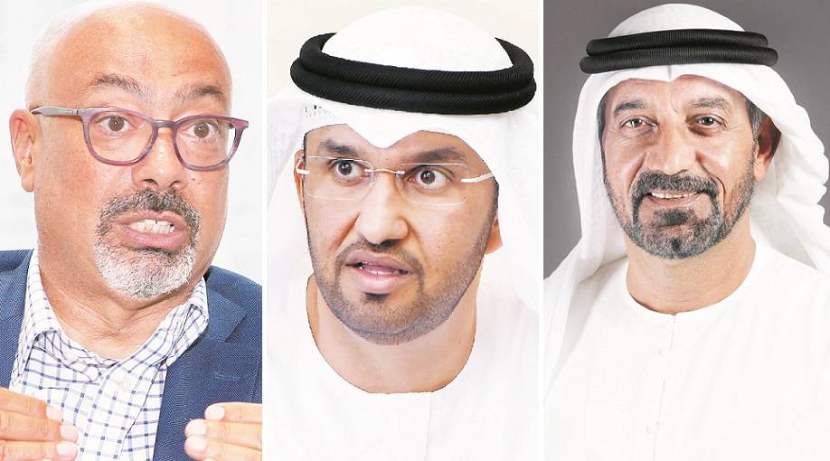 أحمد بن سعيد وسلطان الجابر وحاتم دويدار