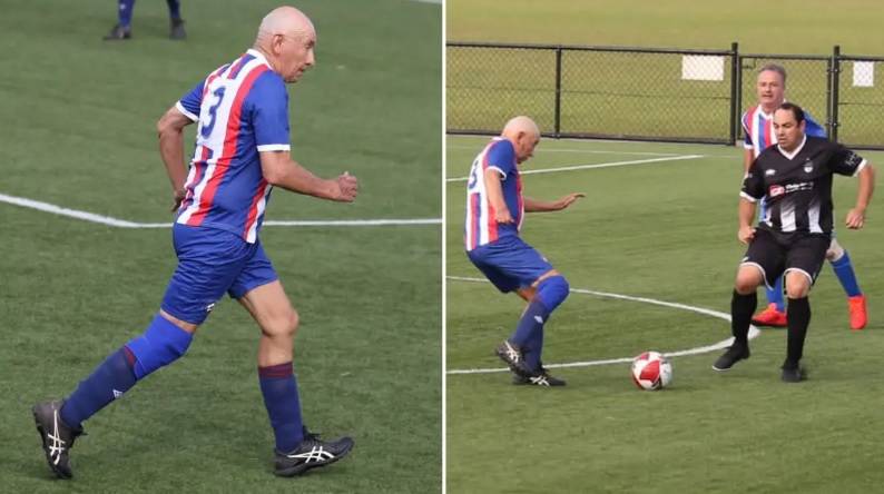 أكبر لاعب كرة قدم بالعالم