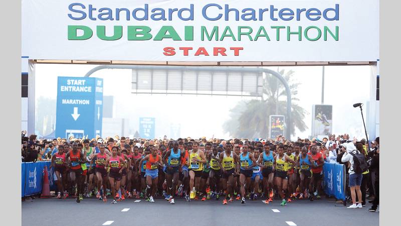ماراثون دبي ينطلق 12 فبراير في مدينة «إكسبو»