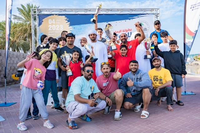 خلال تتويج الفائزين