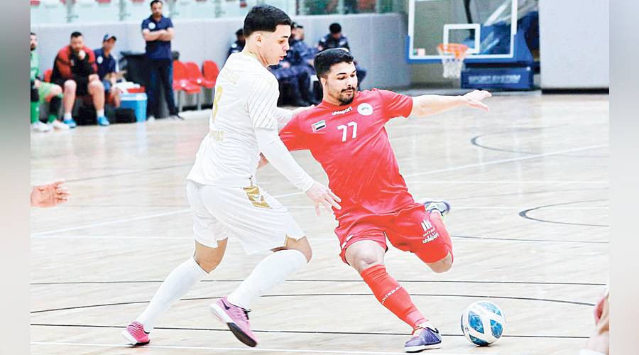  جي وبرونو خلال لقاء البطائح ومليحة 
