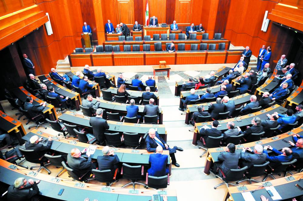 البرلمان اللبناني يخفق في الاتفاق على جلسة تشريعية