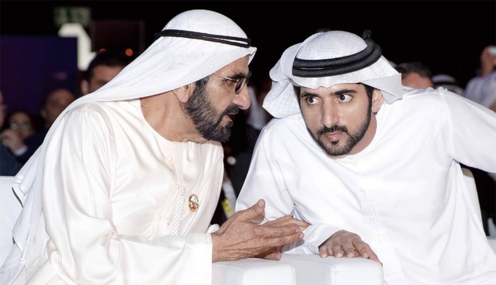 محمد بن راشد وحمدان بن محمد