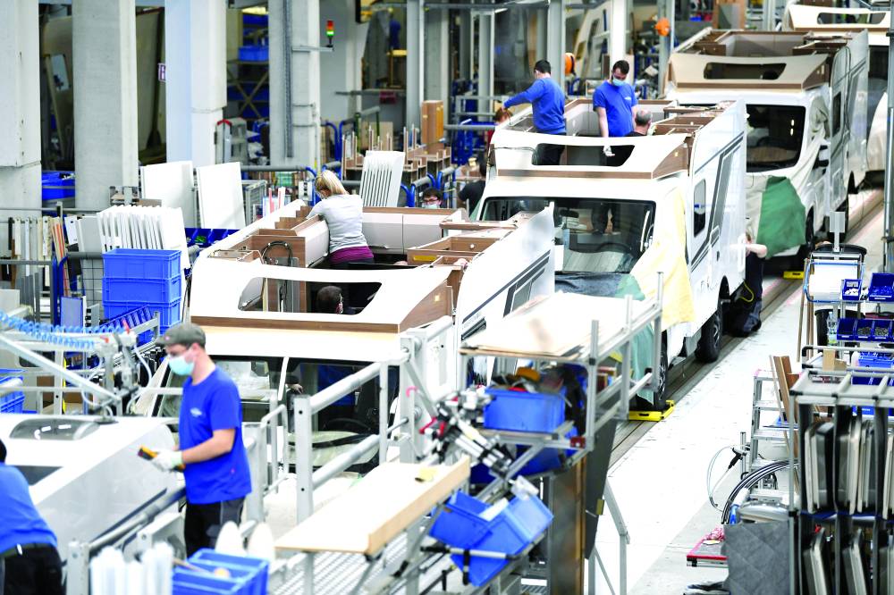 ارتفاع الإنتاج الصناعي في ألمانيا بأكثر من المتوقع في يناير