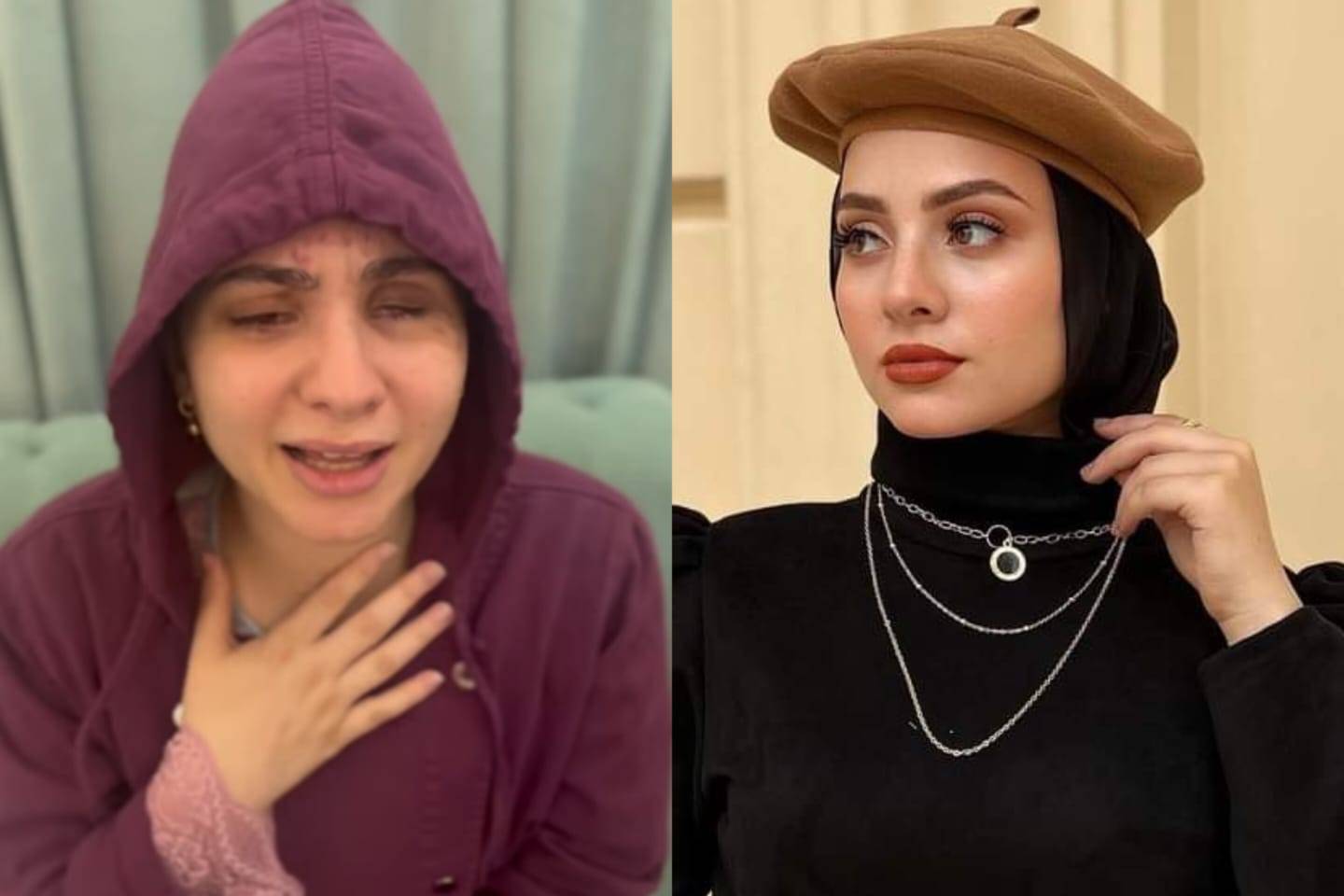 فيديو| بعدما فقدت بصرها لإنقاذه... خطيب البلوجر المصرية سارة محمد يهددها