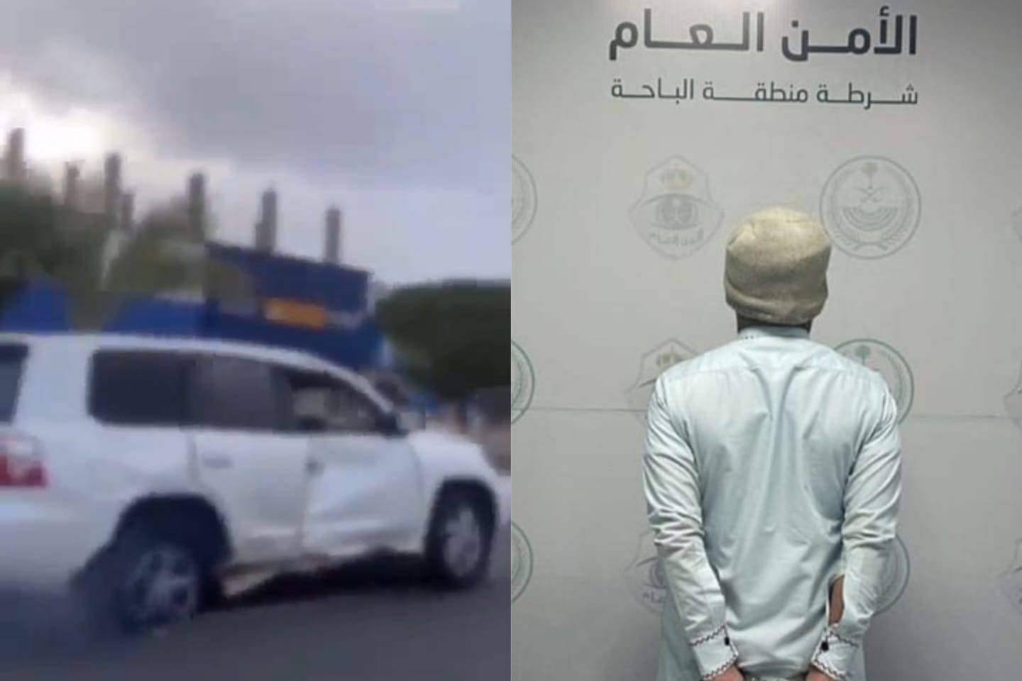 بحالة غير طبيعية.. ضبط صاحب فيديو القيادة المتهورة في السعودية