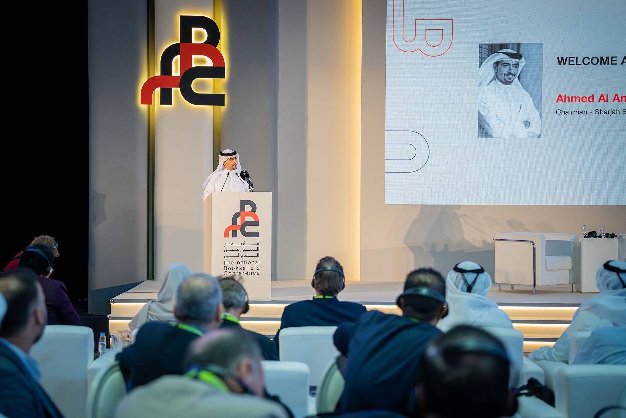 بدور القاسمي في افتتاح مؤتمر الموزعين الدولي: التعاون يرتقي بمنظومة النشر